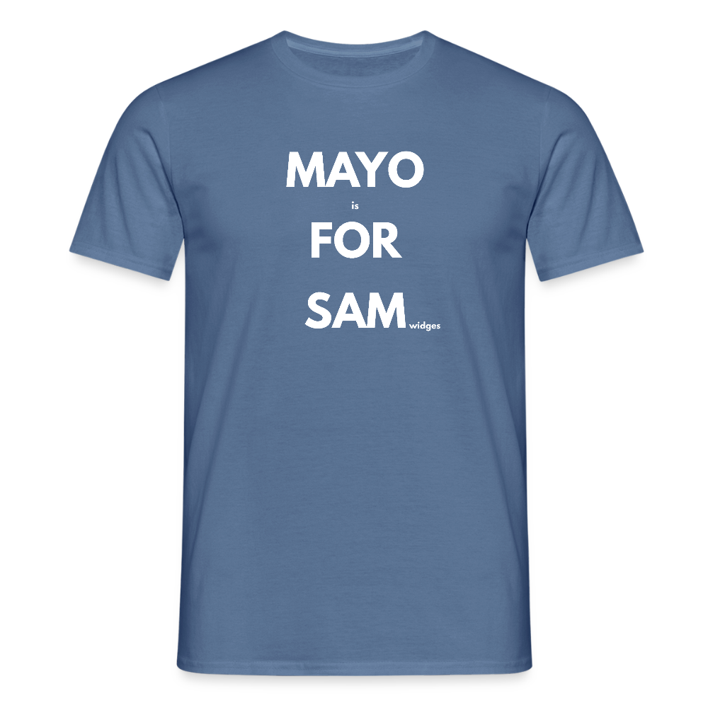 Mayo (is) For Sam(widges) - dove blue 