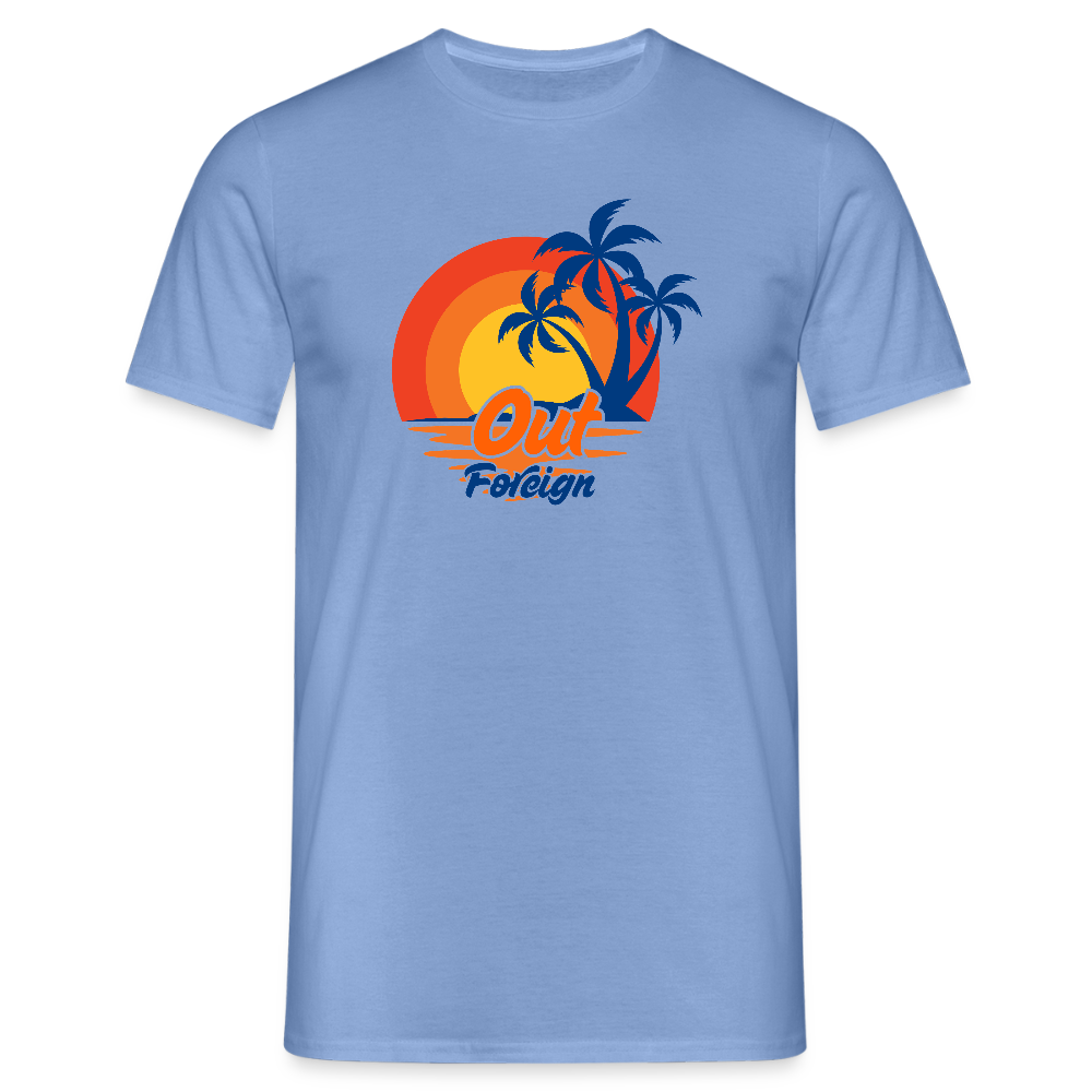 Out Foreign - carolina blue