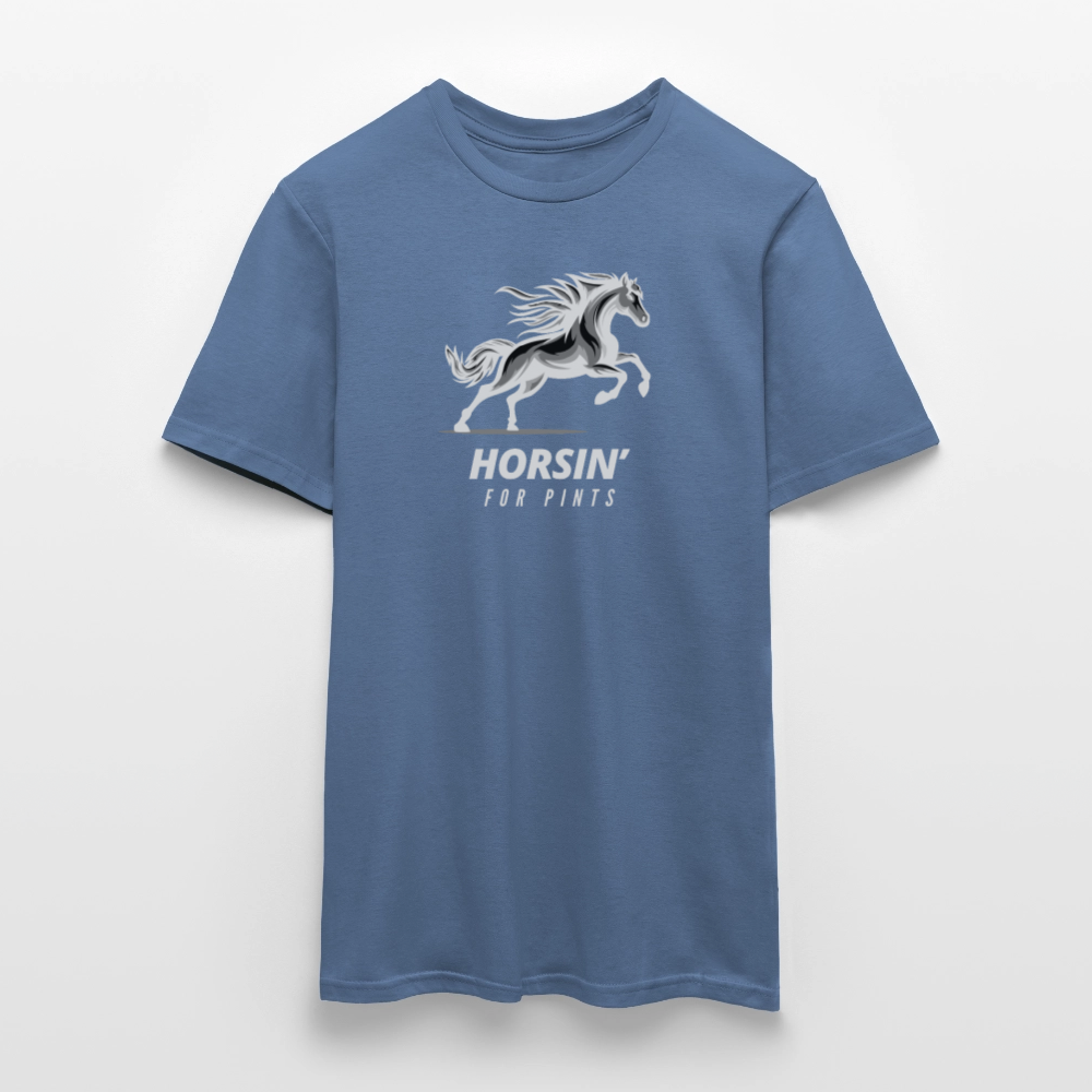 Horsin' for pints - dove blue 