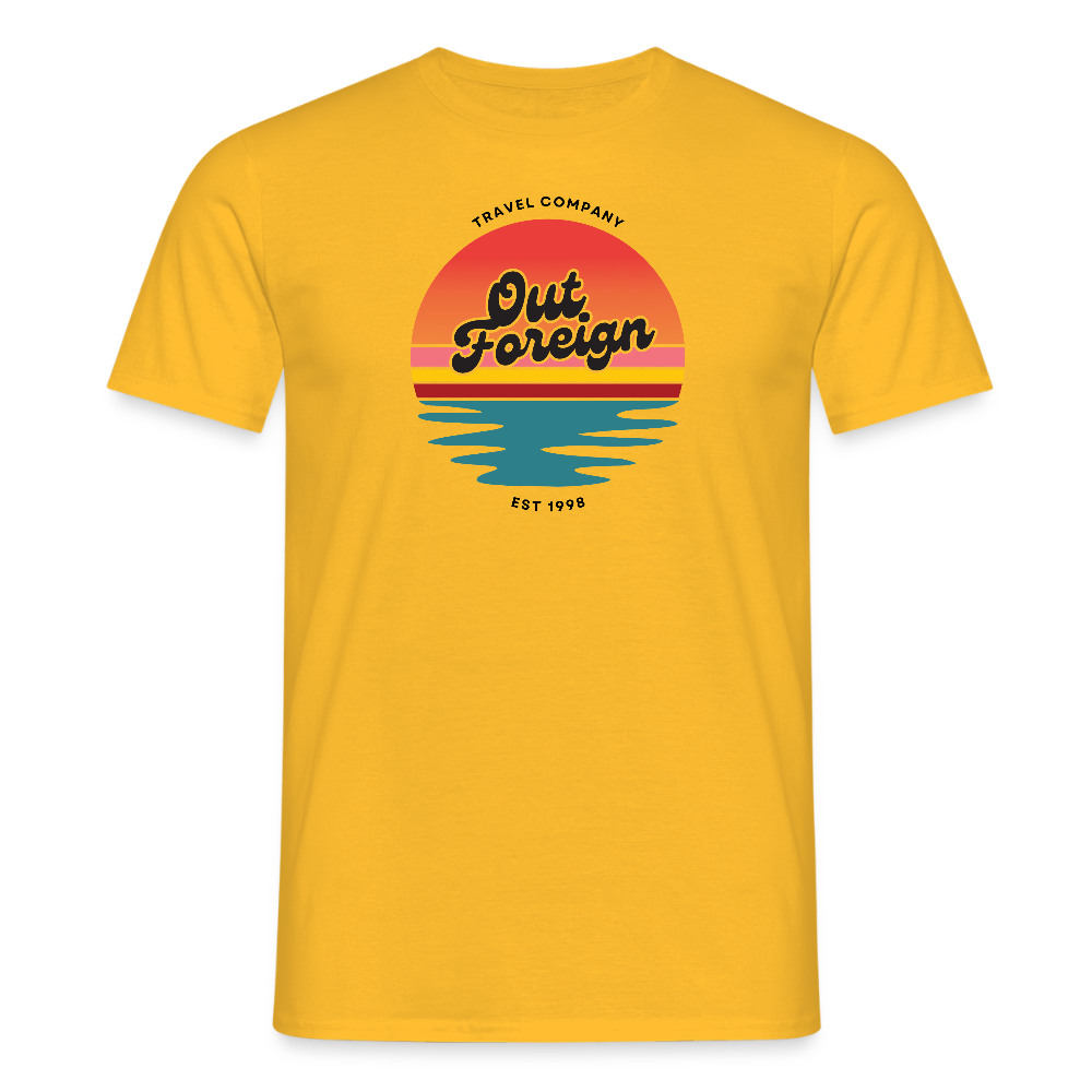 Out Foreign Travel Co. - yellow