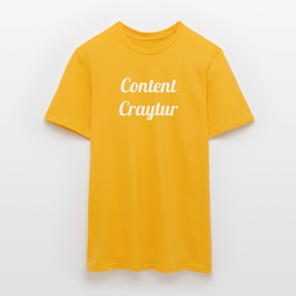 Content Craytur - yellow