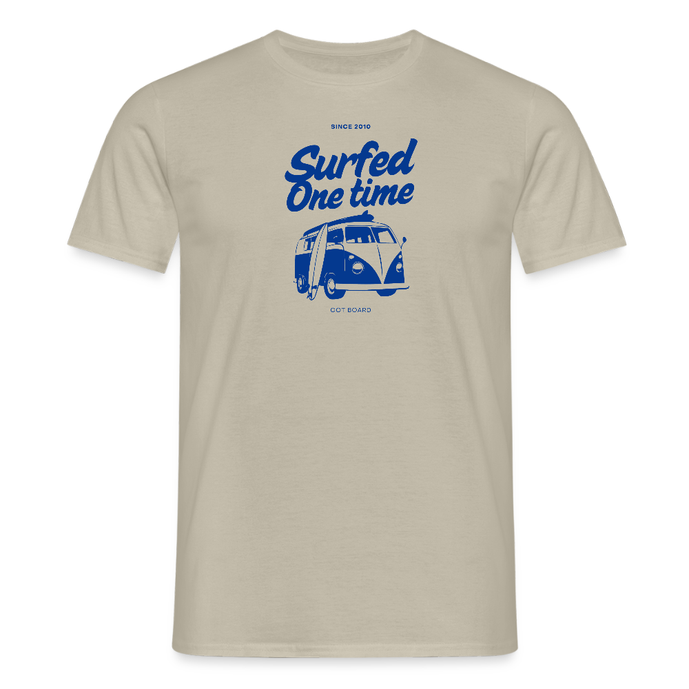 Surfed One Time - sand beige