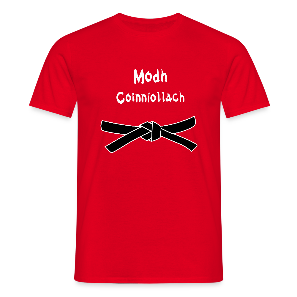 Modh Coinníollach Black Belt - red