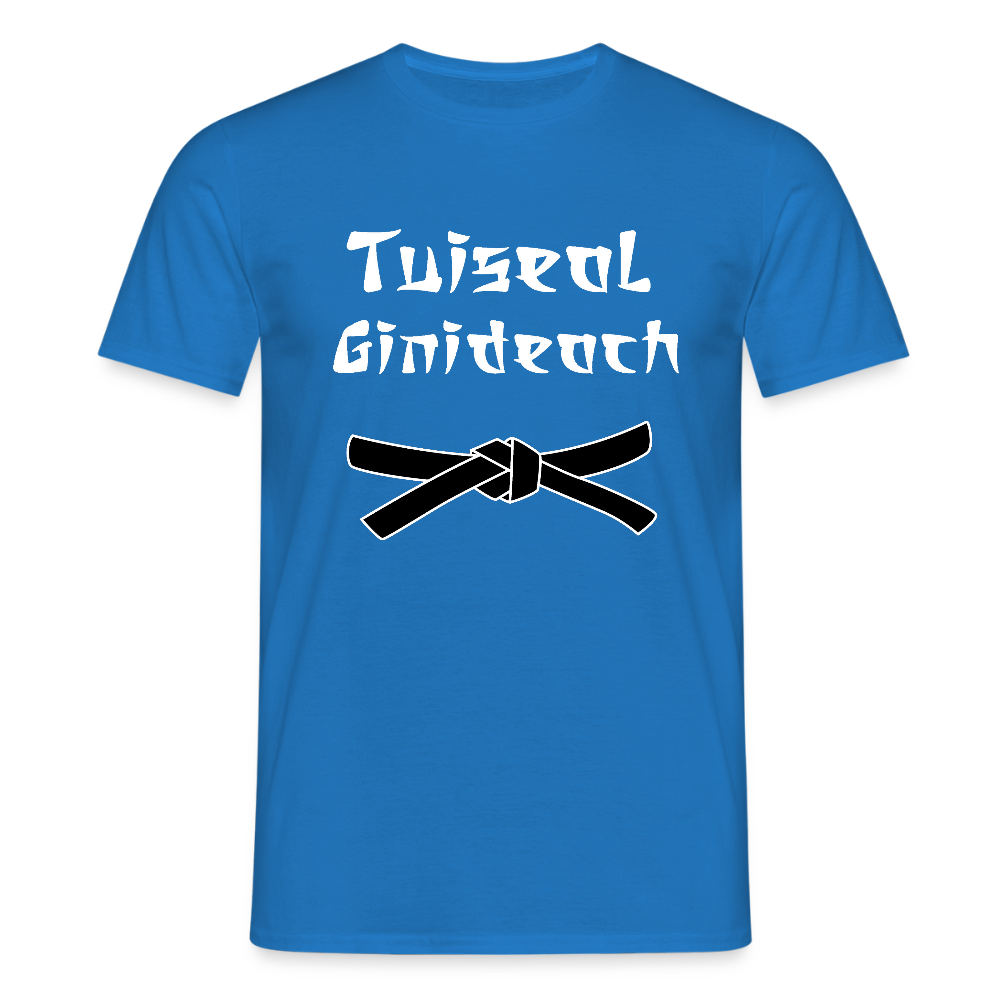 Tuiseal Ginideach Black Belt - royal blue