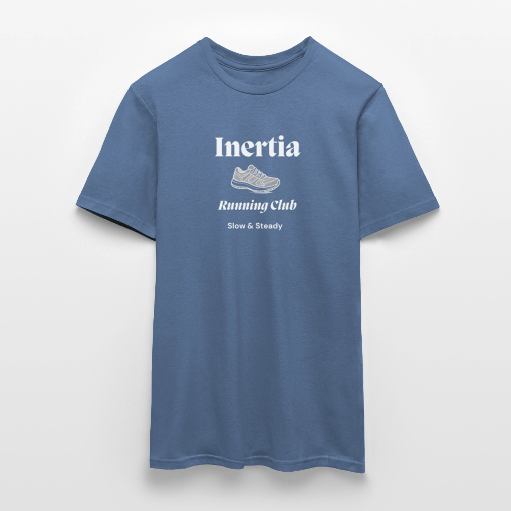 Inertia Running Club - Slow & Steady - dove blue 