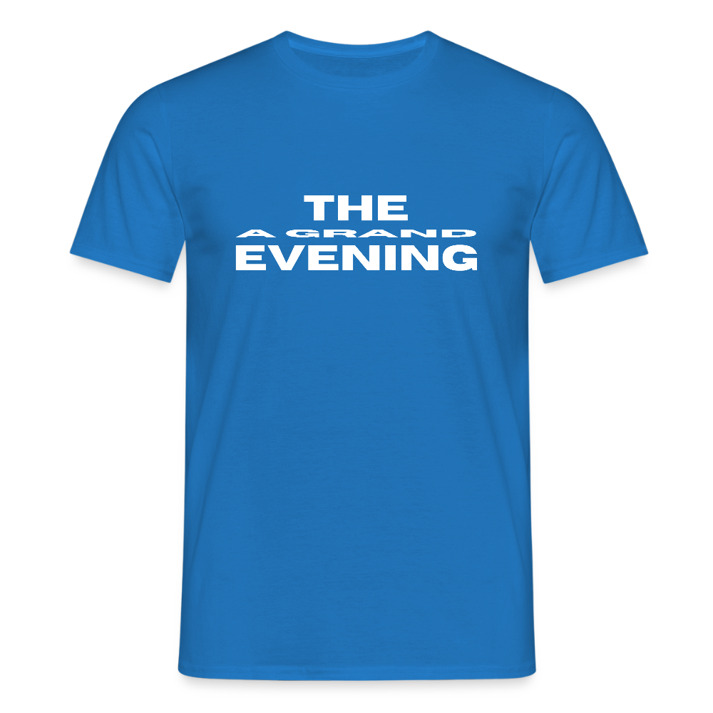 A Grand Stretch In The Evening - royal blue