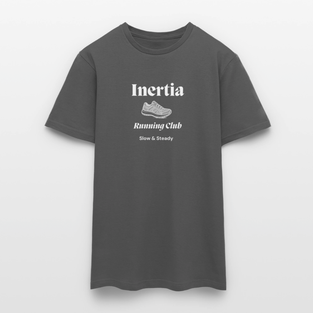 Inertia Running Club - Slow & Steady - charcoal grey
