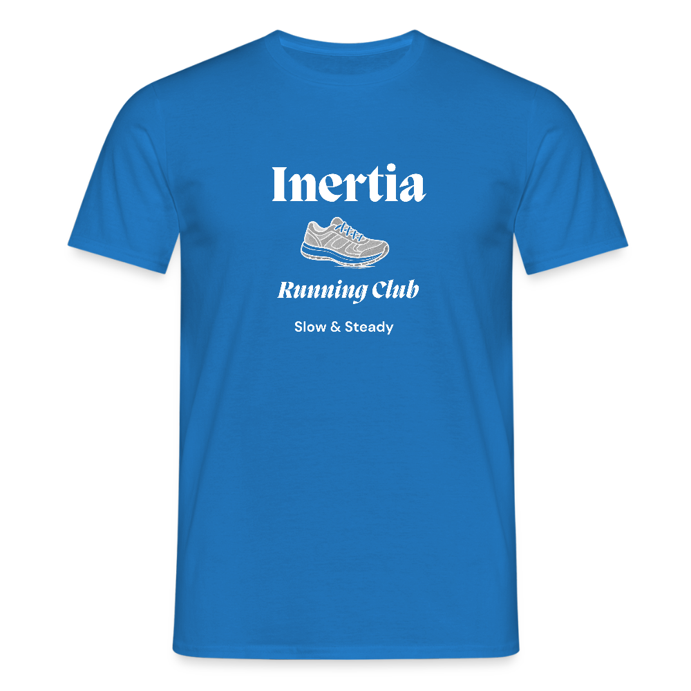 Inertia Running Club - Slow & Steady - royal blue
