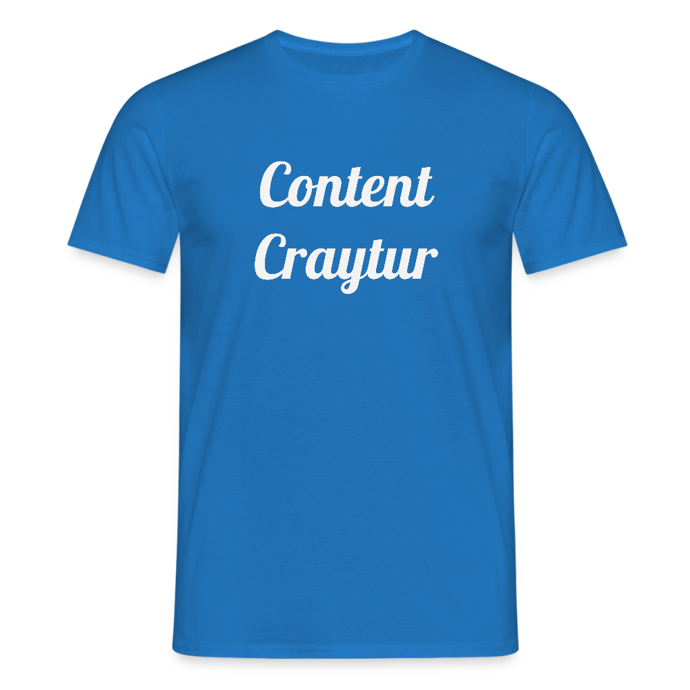 Content Craytur - royal blue