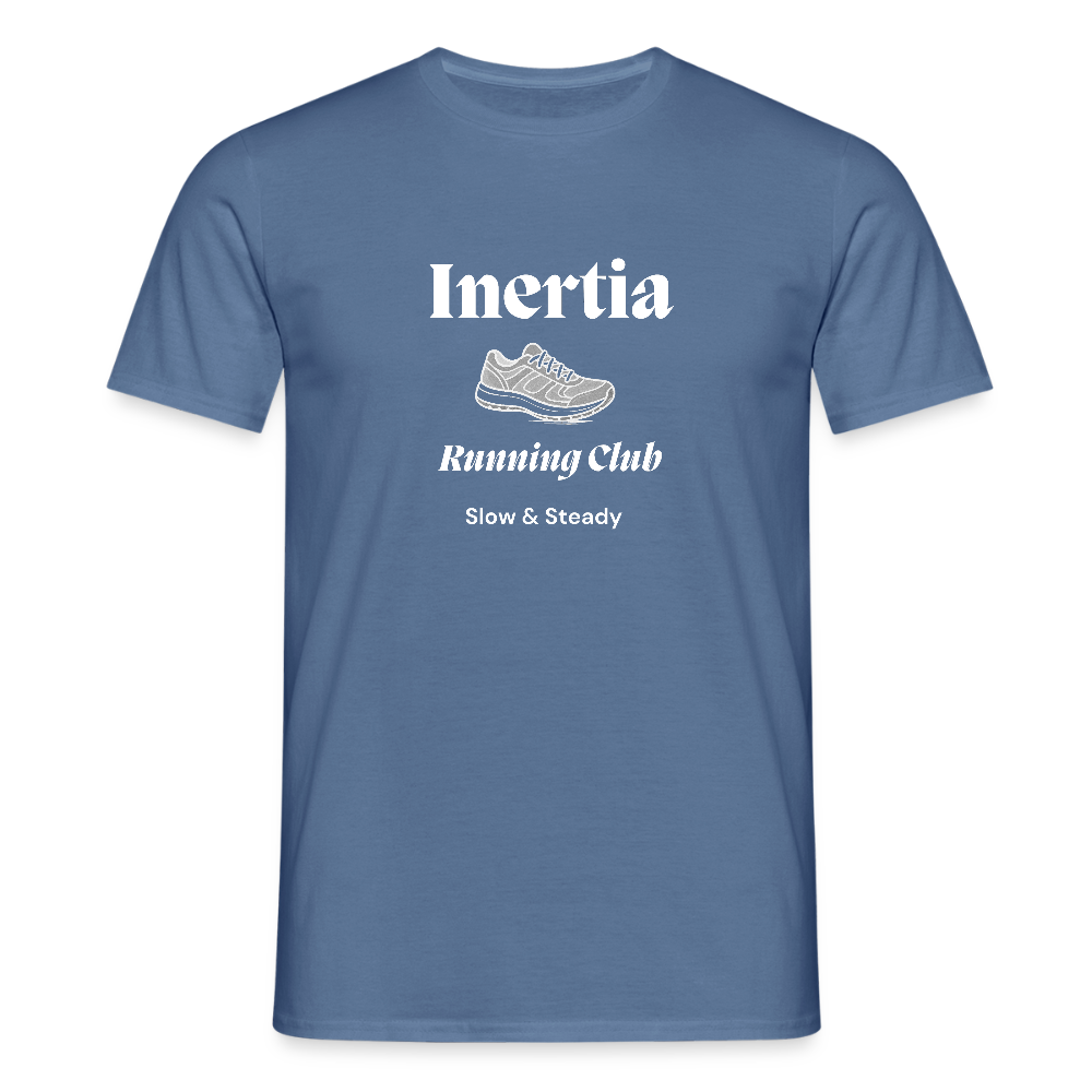 Inertia Running Club - Slow & Steady - dove blue 