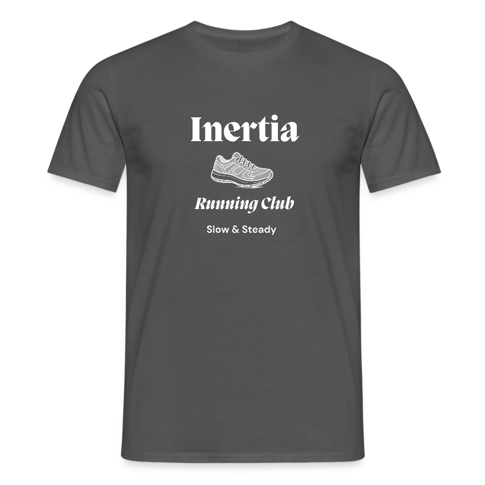 Inertia Running Club - Slow & Steady - charcoal grey