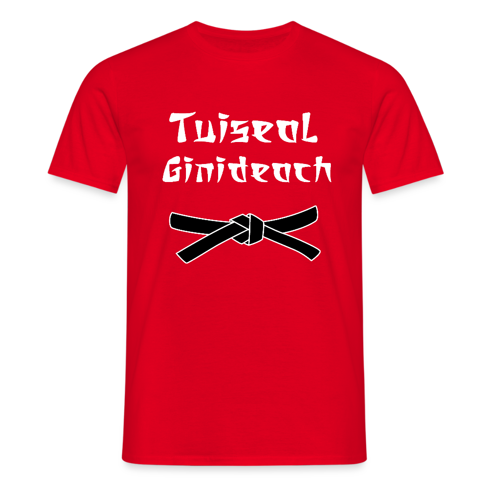 Tuiseal Ginideach Black Belt - red