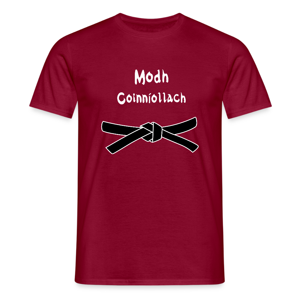Modh Coinníollach Black Belt - brick red