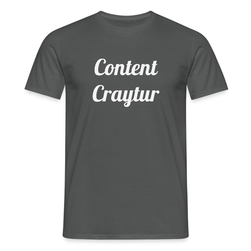 Content Craytur - charcoal grey