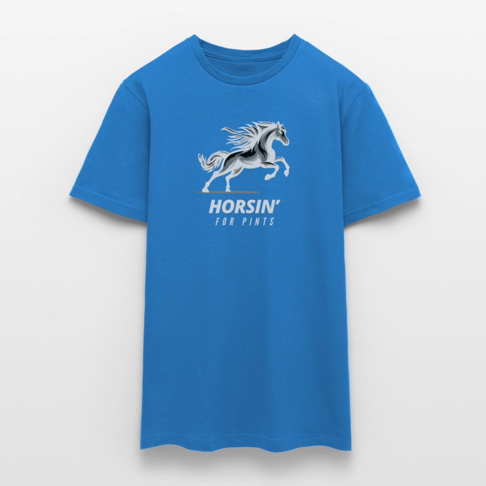 Horsin' for pints - royal blue