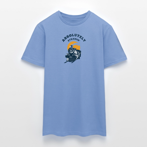 Absolutely Steamin' - carolina blue