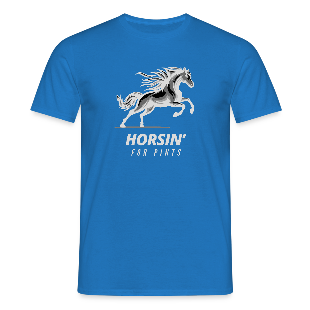 Horsin' for pints - royal blue