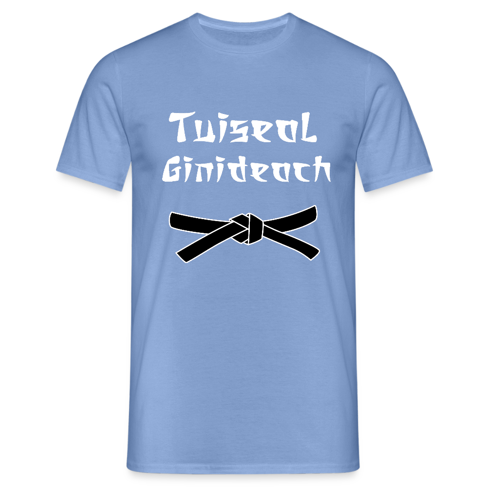 Tuiseal Ginideach Black Belt - carolina blue