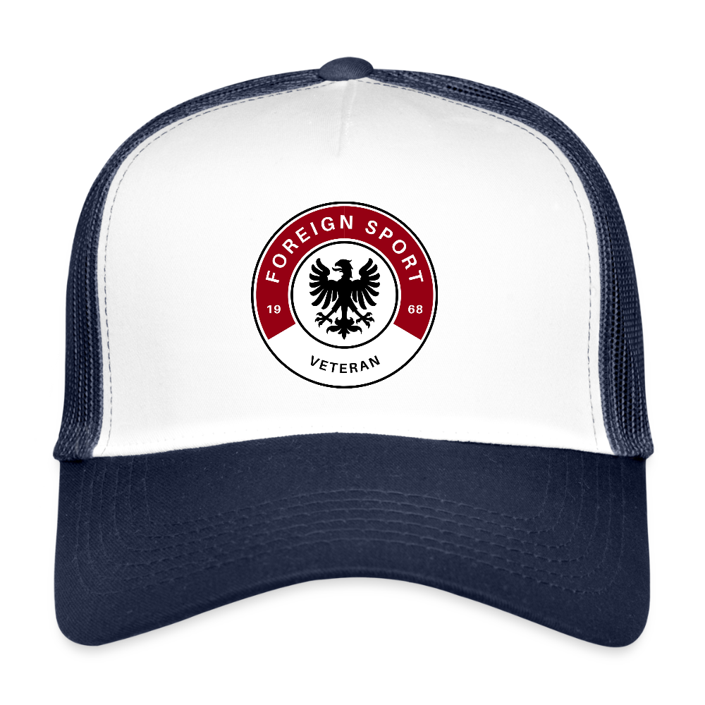 Foreign Sport Trucker Cap - white/navy
